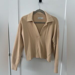 Abercrombie & Fitch Tan Sweater